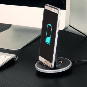 Synchronise and charge your Huawei Mate 9 with this stylish and case compatible desktop dock which also acts as a multimedia stand. Supports USB-C (USB Type-C).