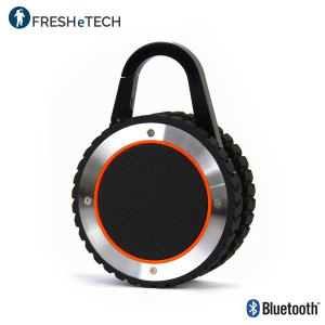 Enjoy powerful, crisp music no matter what you're doing or the weather with the ultra-rugged portable outdoor speaker from FRESHeTECH. This highly durable, waterproof speaker is ideal for outdoor use, providing exceptional sound in extreme conditions.