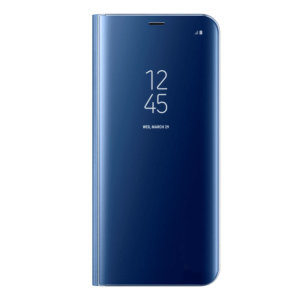 This Official Samsung Clear View Cover in blue is the perfect way to keep your Galaxy S8 smartphone protected whilst keeping yourself updated with your notifications thanks to the clear view front cover.