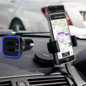 Hold your phone safely in your car with this fully adjustable DriveTime car holder for your OnePlus 3T / 3.