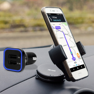Hold your phone safely in your car with this fully adjustable DriveTime car holder for your HTC Bolt / 10 evo.