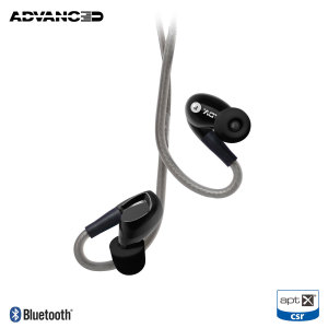 Engineered to provide Hi-resolution audio, the Adv Sound Model 3 in-ear wireless monitors in black deliver optimum audio clarity. Featuring aptX support and a unique design, the Model 3s give you the option of using them via Bluetooth or as a wired set.