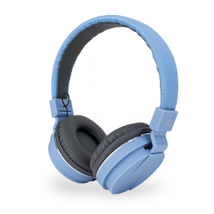 Enjoy your music with crystal clarity, defined bass and beautifully balanced sound with the Bitmore Classic Headphones in blue - with adjustable headband for a comfortable fit, as well as built-in controls and a microphone for hands-free calls on the go.