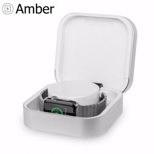 Amber Apple Watch Series 2 /1 Charging Case & USB Power Bank - 3800mAh