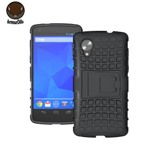 Armourdillo Hybrid Protective Case for Google Nexus 5 - Black