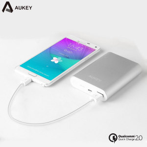 Aukey Portable 10,000mAh Qualcomm Quick Charge 2.0 Power Bank