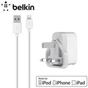 Belkin Single Micro AC 2.1A Wall Charger with 4ft Lightning Cable
