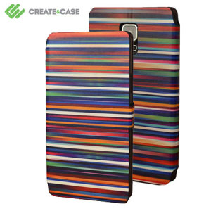 Create and Case Samsung Galaxy Note 4 Stand Case - Blurry Lines