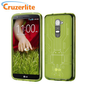 Cruzerlite Bugdroid Circuit Case for LG G2 - Green
