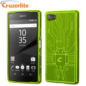 Cruzerlite Bugdroid Circuit Sony Xperia Z5 Compact Case - Green