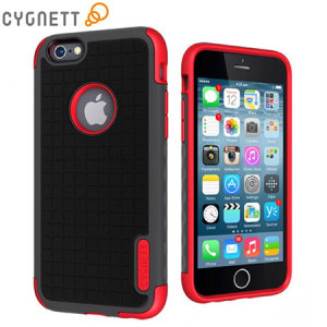 Cygnett WorkMate iPhone 6 Case - Black / Red