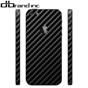 dbrand Textured Back & Frame Skin for iPhone 5S / 5 - Carbon Fibre