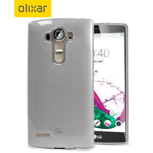 FlexiShield LG G4 Gel Case - Frost White