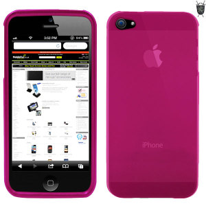 FlexiShield Skin For iPhone 5S / 5 - Pink