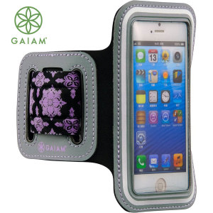 Gaiam Sports Armband for iPhone 5S / 5 - Purple