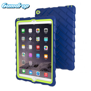 Gumdrop Drop Series iPad Air 2 Rugged Case - Blue / Lime