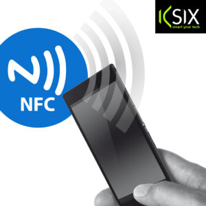 KSIX Smart NFC Labels for Android and Windows Phone - 2 Pack