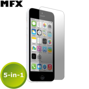 MFX Screen Protector  5-in-1 Pack - iPhone 5C