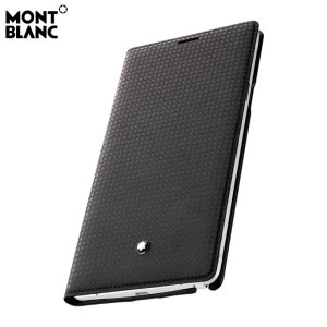 Montblanc Extreme Samsung Galaxy Note 4 Leather Case - Black