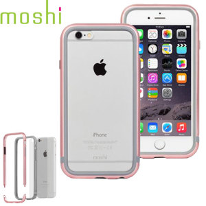 ... larger images of Moshi iGlaze Luxe iPhone 6S Bumper Case - Rose Gold