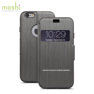 Moshi SenseCover iPhone 6 Plus Smart Case - Steel Black