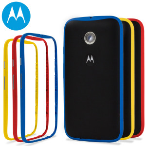 Motorola Moto E 2nd Gen Color Bands - 3 Pack - Red, Blue, Yellow