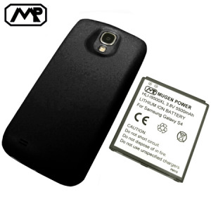 Mugen Samsung Galaxy S4 Extended Battery (5500mAh) - Black