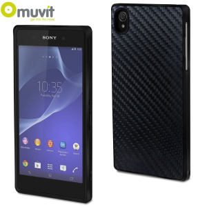 Muvit Carbon Case for Sony Xperia Z2 - Black