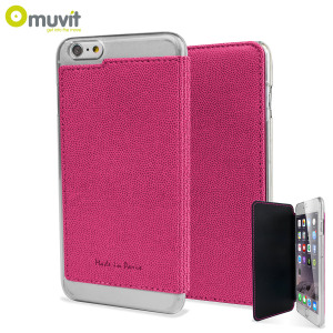 Muvit Made in Paris iPhone 6 Plus Crystal Folio Case - Pink