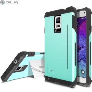 Obliq Skyline Pro Samsung Galaxy Note 4 Stand Case - Mint