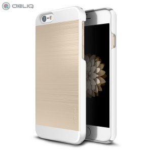 ... Obliq Slim Meta II Series iPhone 6S  6 Case - White  Champagne Gold