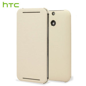 Official HTC One E8 Flip Case - White