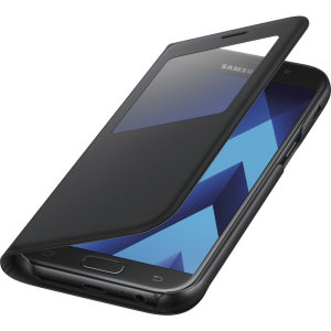 Official Samsung Galaxy A5 2017 S View Premium Cover Case - Black