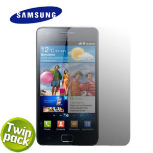 Official Samsung Galaxy S2 Screen Protector - Twin Pack