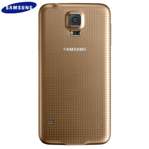 Official Samsung Galaxy S5 Back Cover - Copper Gold