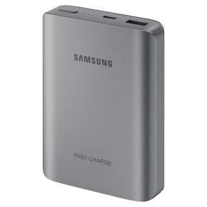 Official Samsung USB-C 10,200mAh Fast Charge Battery Pack - Grey