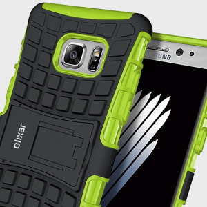 Olixar ArmourDillo Hybrid Samsung Galaxy Note 7 Case - Green