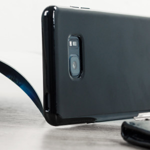 Olixar FlexiShield Samsung Galaxy Note 7 Gel Case - Solid Black
