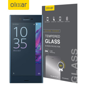 Olixar sony xperia xz tempered glass screen protector black morethe table olixar sony xperia xz tempered glass screen protector black boxes