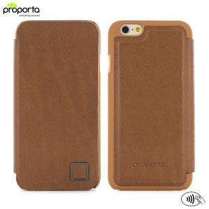 Proporta iPhone 6S Genuine Leather Contactless Case - Tan