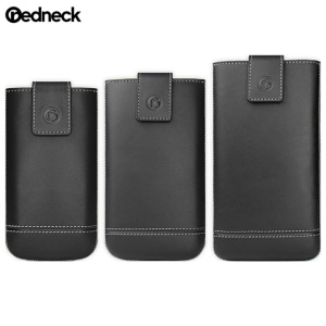 Redneck Genuine Leather Universal Smartphone Pouch M - Black