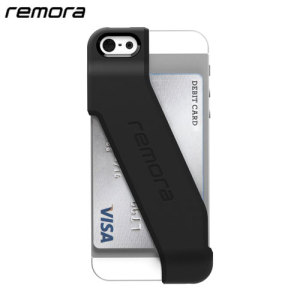 Remora Wallet Case for iPhone 5S / 5 - Obsidian Black