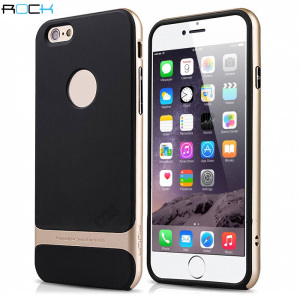 ROCK Royce iPhone 6 Plus Hybrid Case - Champagne Gold