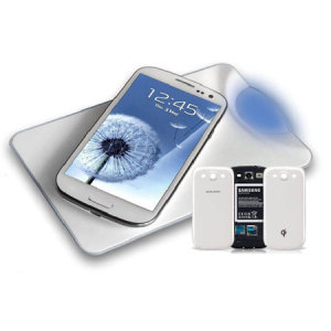Samsung Galaxy S3 Qi Wireless Charging Plate Kit - White