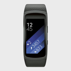 Samsung Gear Fit2 GPS Sports Band - Charcoal Black