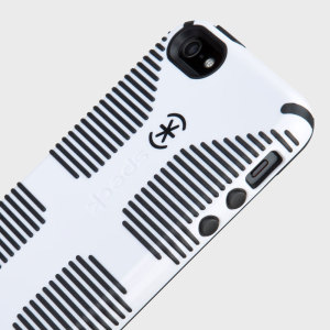 Speck CandyShell Grip iPhone SE Case - White / Black