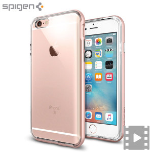 Spigen Neo Hybrid Ex iPhone 6S / 6 Bumper Case - Rose Gold