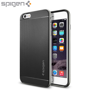 Spigen Neo Hybrid iPhone 6 Plus Case - Satin Silver