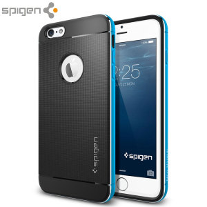 Spigen Neo Hybrid Metal iPhone 6 Plus Case - Metal Blue