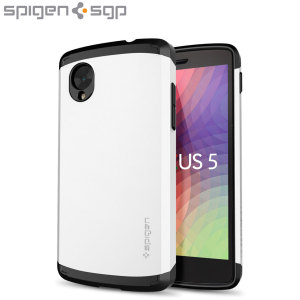 Spigen Slim Armor Case for Google Nexus 5 - White